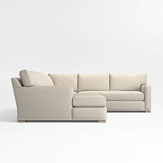 Axis Bench 4-Piece Corner Sectional Sofa with Chaise Lounge