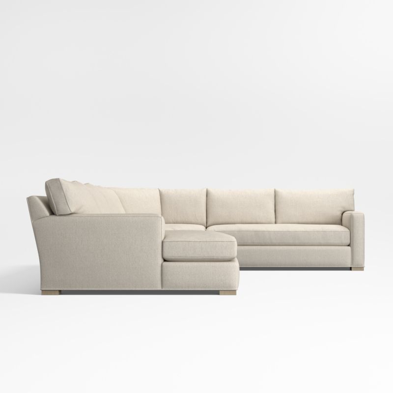 Axis Bench 4-Piece Wedge Sectional Sofa with Chaise Lounge - image 3 of 6