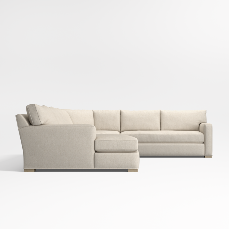Axis 4-Piece L-Shaped Wedge Bench Sectional Sofa with Chaise Lounge - image 12 of 12