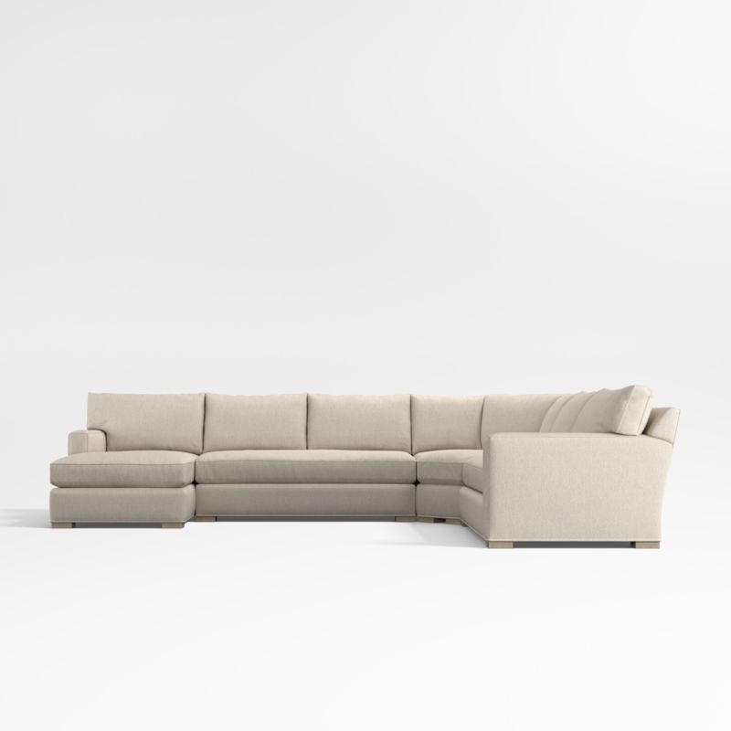 Axis Bench 4-Piece Wedge Sectional Sofa with Chaise Lounge - image 2 of 6