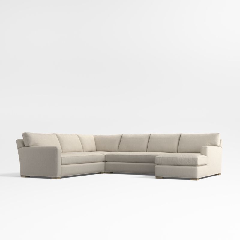 Axis Bench 4-Piece Corner Sectional Sofa with Chaise Lounge - image 0 of 6