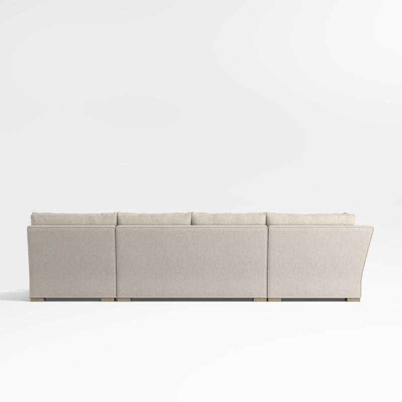 Axis 4-Piece L-Shaped Bench Sectional Sofa with Chaise Lounge - image 13 of 12