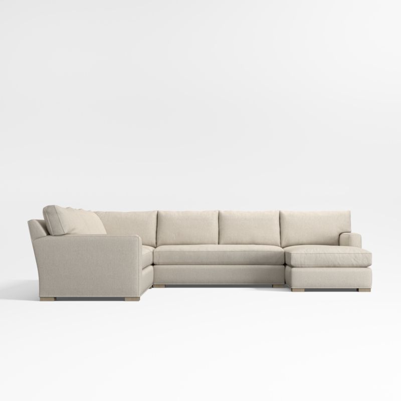 Axis Bench 4-Piece Corner Sectional Sofa with Chaise Lounge - image 2 of 6