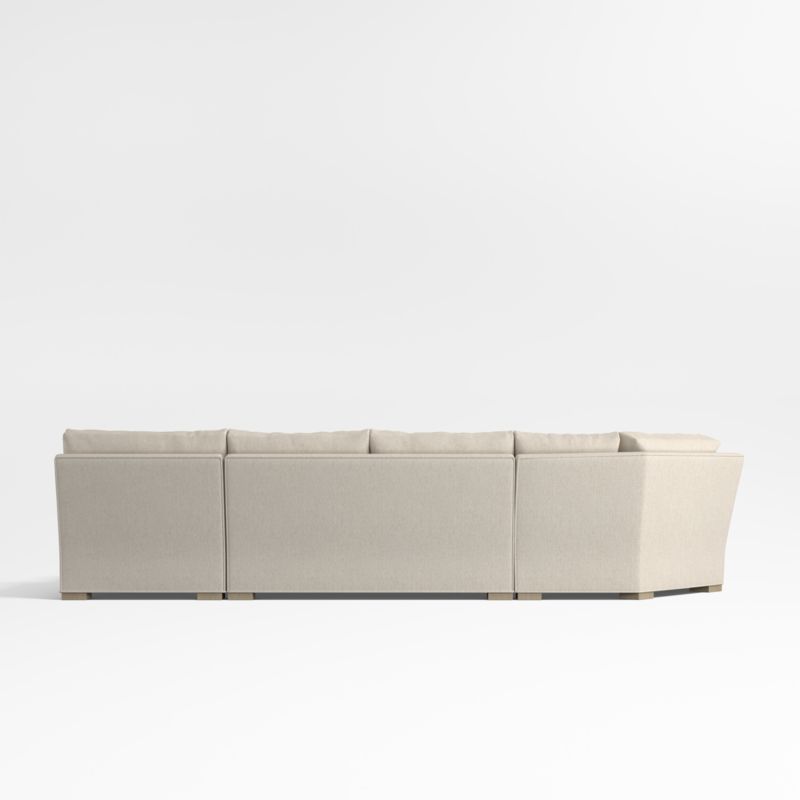 Axis Bench 4-Piece Wedge Sectional Sofa with Chaise Lounge - image 3 of 6