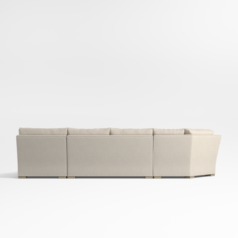 Axis 4-Piece L-Shaped Wedge Bench Sectional Sofa with Chaise Lounge - image 12 of 12