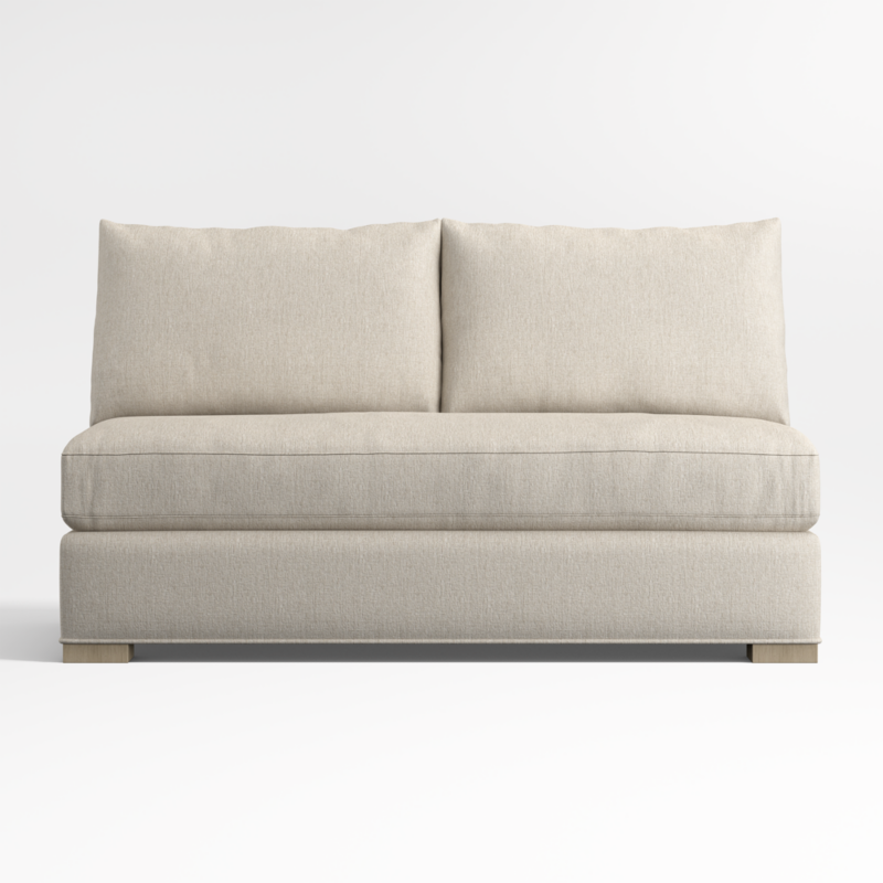 Axis Armless Bench Loveseat Sectional Piece - image 0 of 3