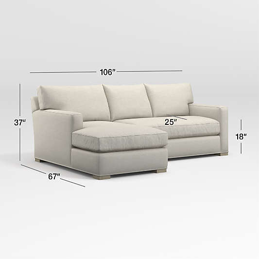 Axis Bench 2-Piece Sectional Sofa