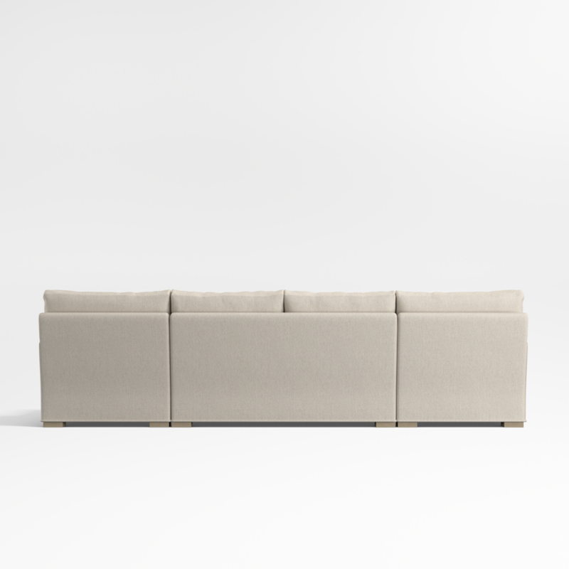 Axis Classic 3-Piece U-Shaped Bench Sectional Sofa with Double Chaise Lounge - image 12 of 12