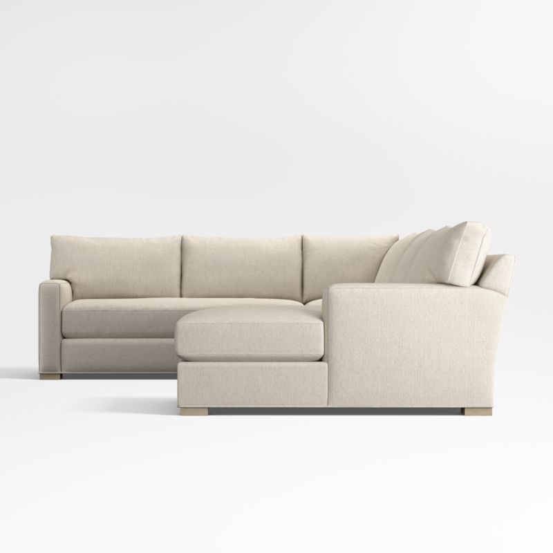 Axis Classic Bench 4-Piece Corner Sectional Sofa with Chaise Lounge - image 5 of 7