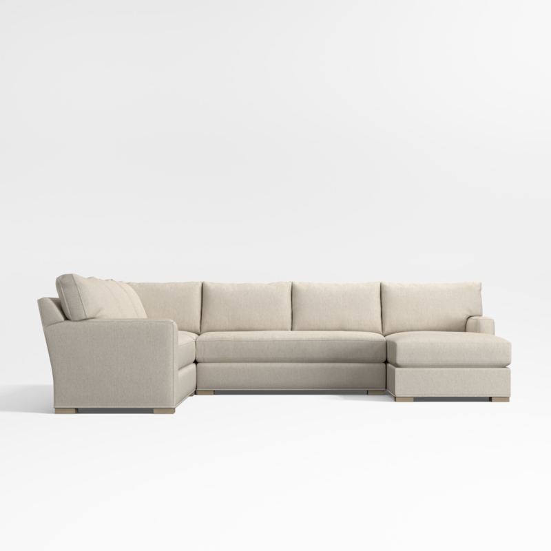 Axis Classic 4-Piece L-Shaped Bench Sectional Sofa with Chaise Lounge - image 10 of 12