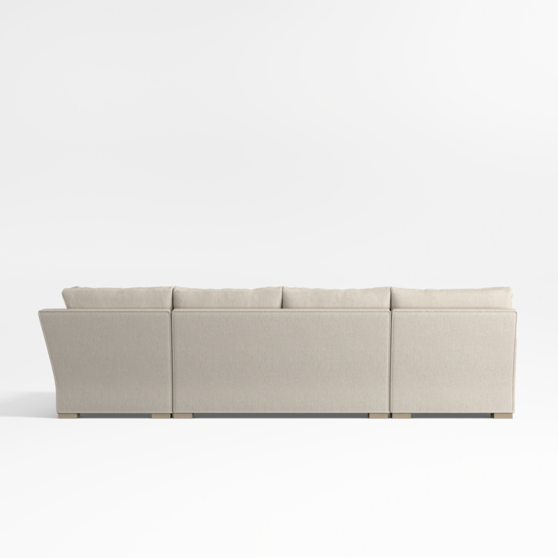 Axis Classic 4-Piece L-Shaped Bench Sectional Sofa with Chaise Lounge - image 12 of 12