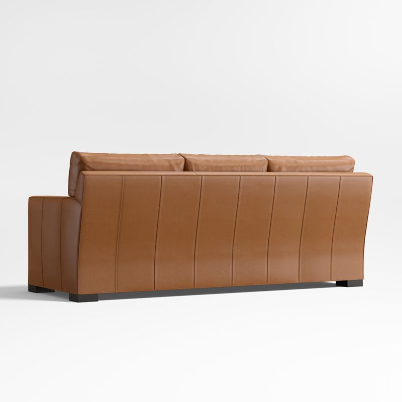 Axis Classic Leather 3-Seat Sofa 88" - image 3 of 5