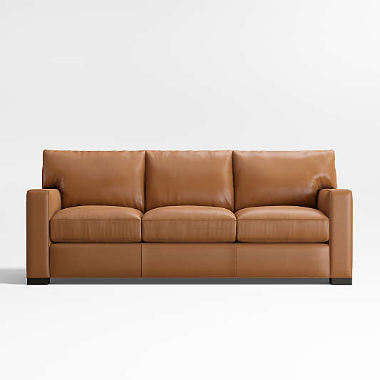 Axis Classic 3-Seat 88" Leather Sofa