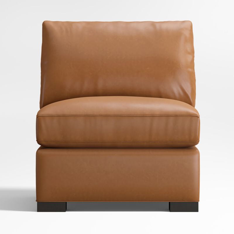 Axis Classic Leather Armless Chair - image 0 of 2