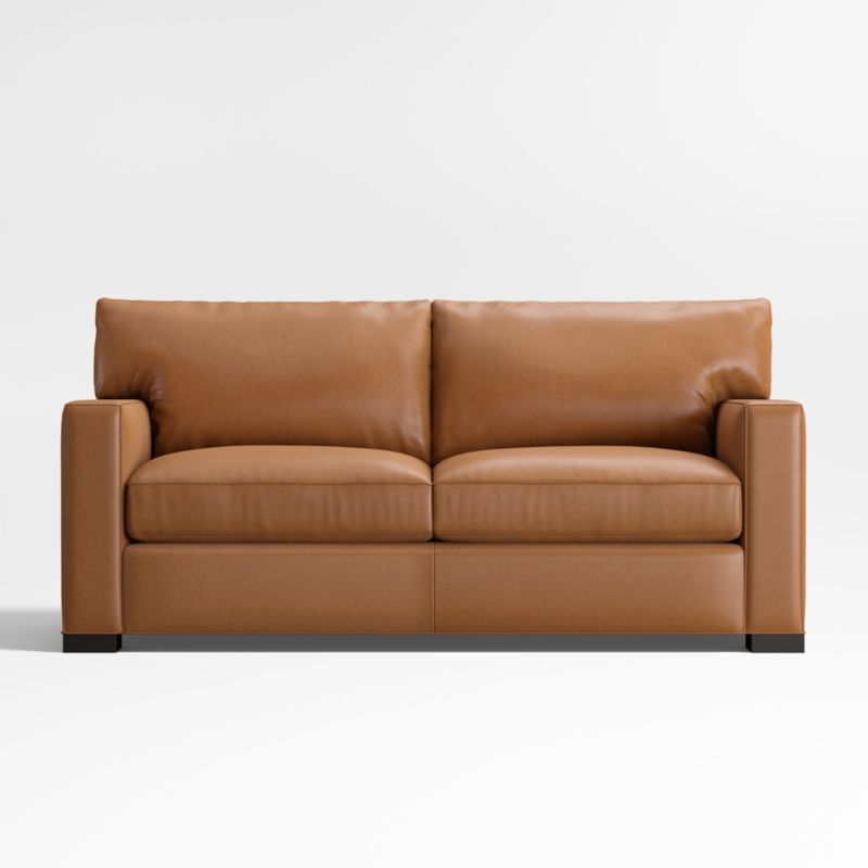 Axis Classic Leather Apartment Sofa - image 0 of 6