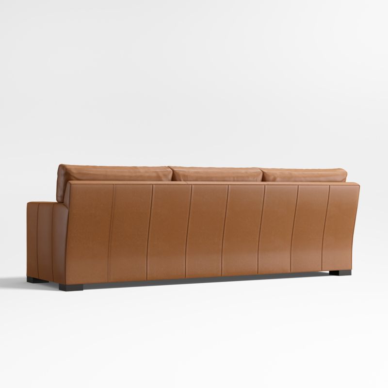 Axis Classic Leather Sofa 3-Seat 105" - image 4 of 6