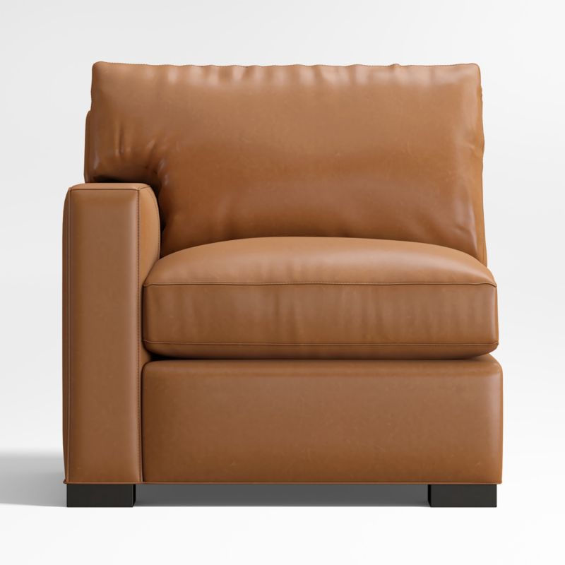 Axis Classic Leather Left-Arm Chair - image 0 of 2