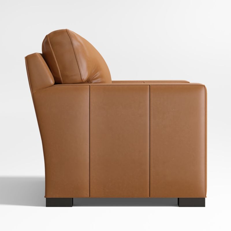 Axis Classic Leather Loveseat - image 3 of 6