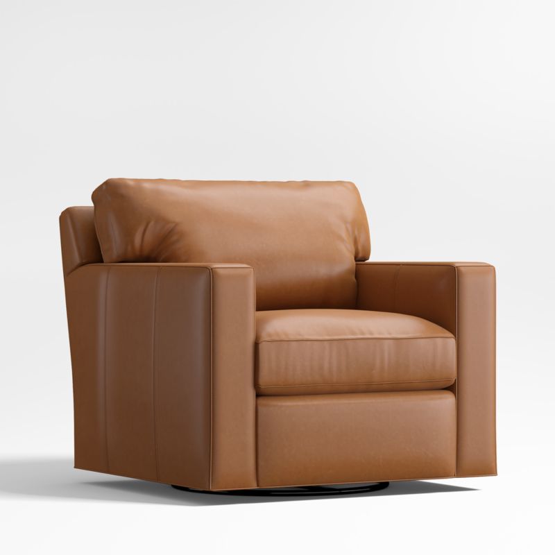 Axis Classic Leather Swivel Chair - image 0 of 5