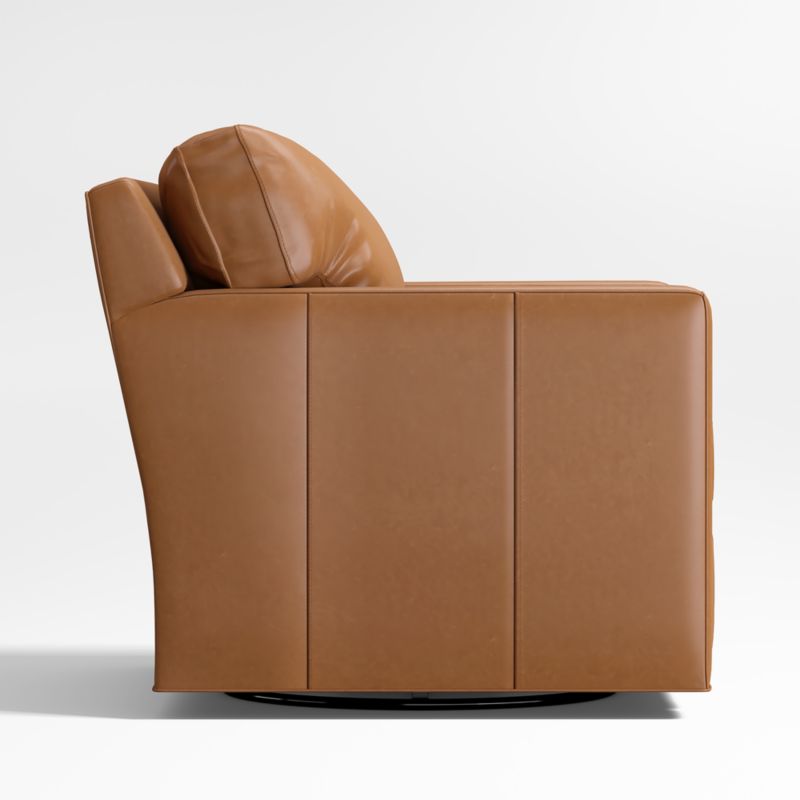 Axis Classic Leather Swivel Chair - image 2 of 5