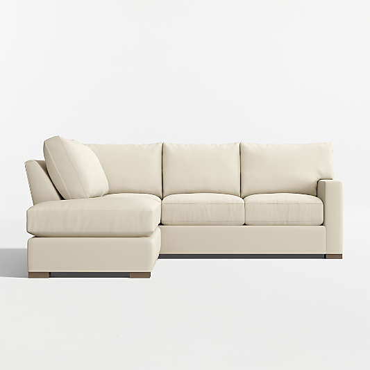 Axis Classic 2-Piece L-Shaped Sectional Sofa with Bumper