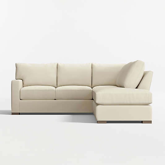 Axis Classic 2-Piece L-Shaped Sectional Sofa with Bumper