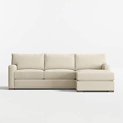 Axis Classic 2-Piece Sectional Sofa with Chaise Lounge