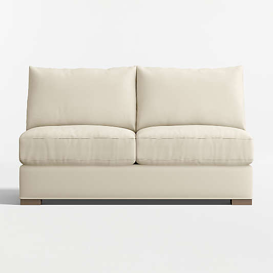 Axis Classic Armless Loveseat Sectional Piece