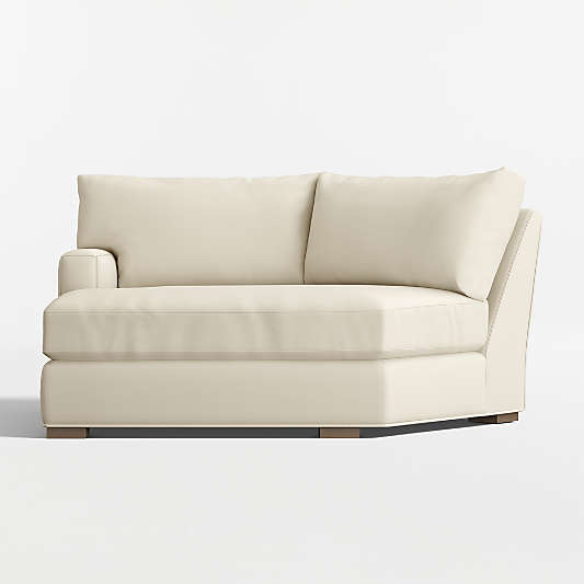 Axis Classic Left-Arm Angled Chaise Lounge Sectional Piece