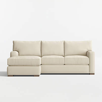 Axis Classic 88" Reversible Storage Chaise Lounge Sectional Sofa