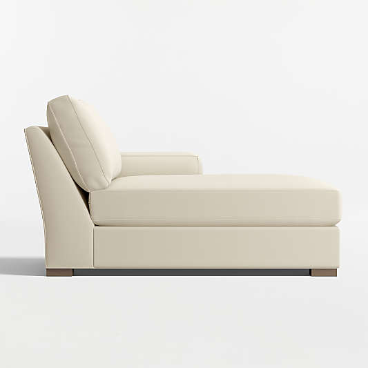 Axis Classic Right-Arm Chaise Lounge Sectional Piece