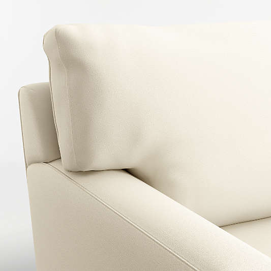 Axis Classic 2-Piece Small Space Sectional Sofa with Chaise Lounge