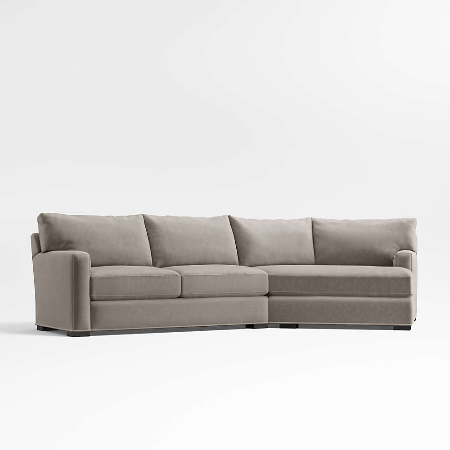 Axis sectional sofa online crate and barrel