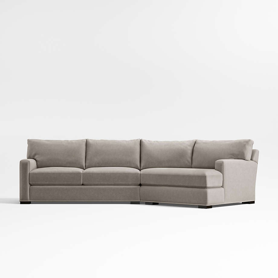 Axis Classic 2Piece Sectional Sofa with Angled Chaise + Reviews