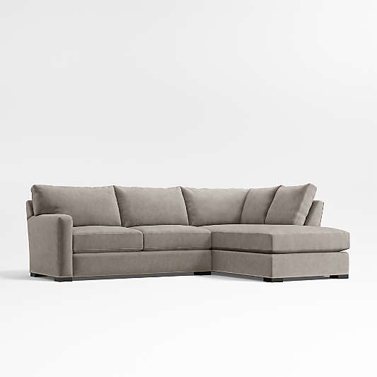 Axis Classic 2-Piece Sectional Sofa with Bumper