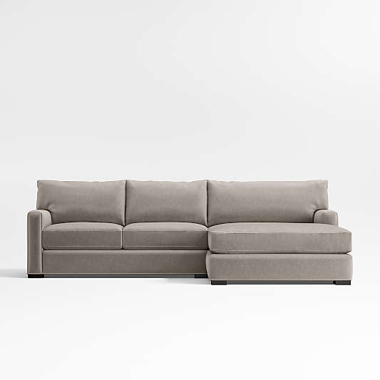 Axis Classic 2-Piece Sectional Sofa with Double Chaise