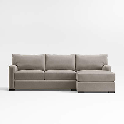 Axis Classic 2-Piece Sectional Sofa with Storage Chaise