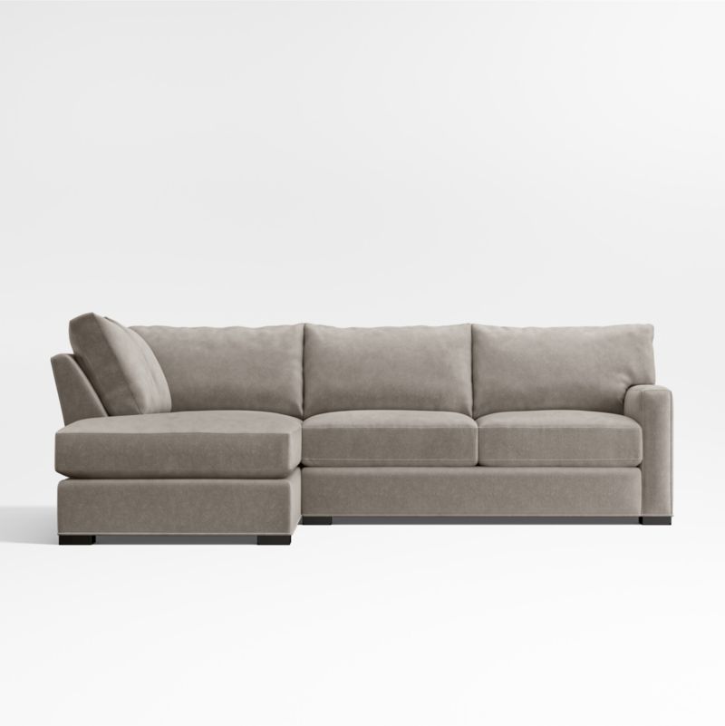 Axis Classic 2-piece Sectional Sofa with Bumper - image 0 of 9