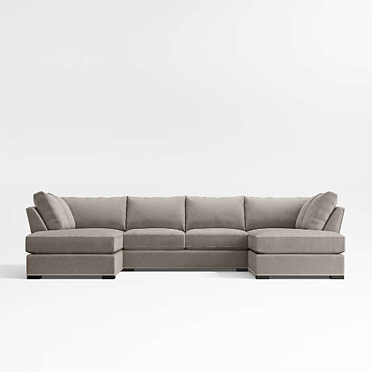 Axis Classic 3-Piece U-Shaped Sectional Sofa