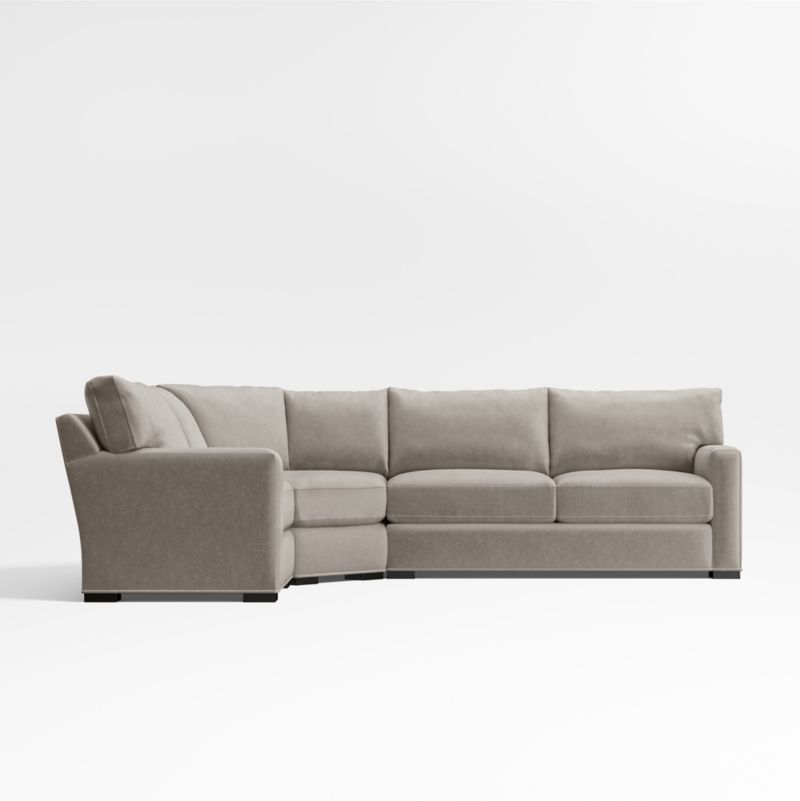 Axis Classic 3-Piece Wedge Sectional Sofa - image 5 of 10