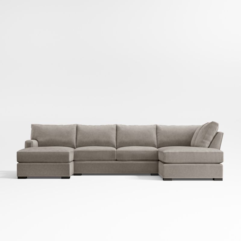 Axis Classic 3-Piece U-Shaped Sectional Sofa - image 0 of 9