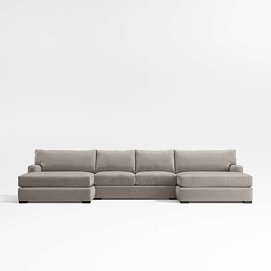 Axis Classic 3-Piece U-Shaped Sectional Sofa