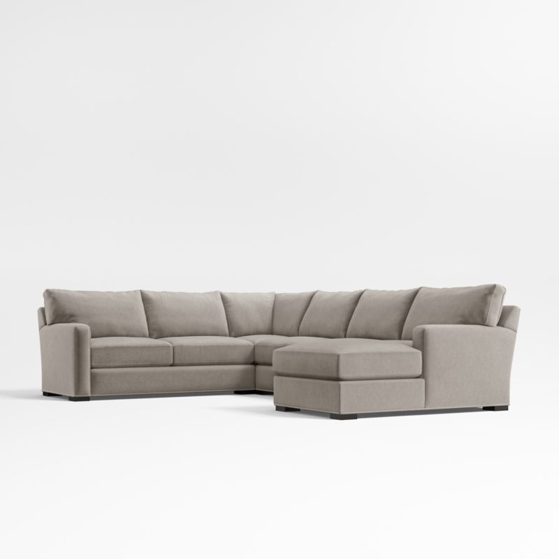 Axis Classic 4-Piece L-Shaped Sectional Sofa with Chaise - image 0 of 9