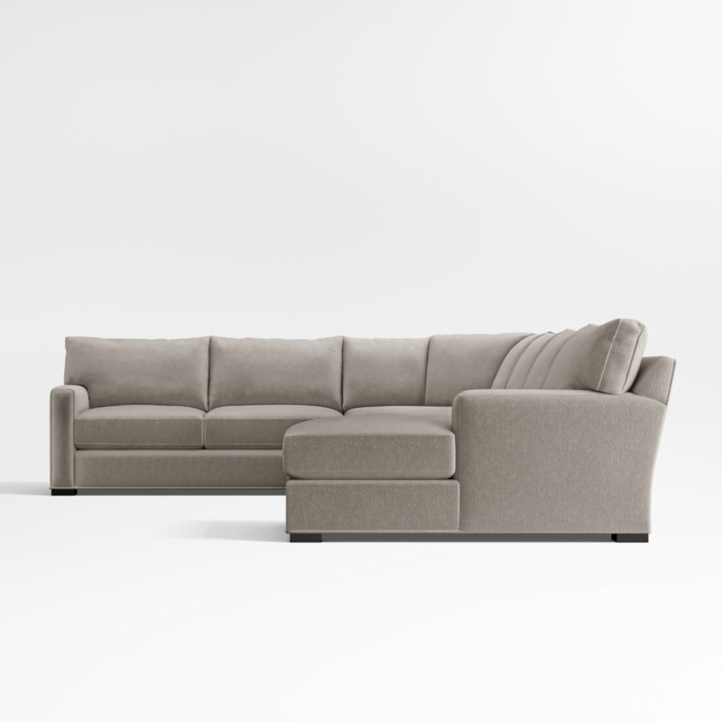 Axis Classic 4-Piece Wedge Sectional Sofa with Chaise - image 7 of 9