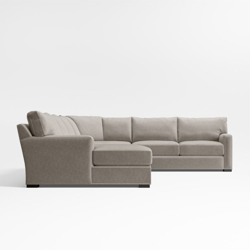 Axis Classic 4-Piece Wedge Sectional Sofa with Chaise - image 7 of 10