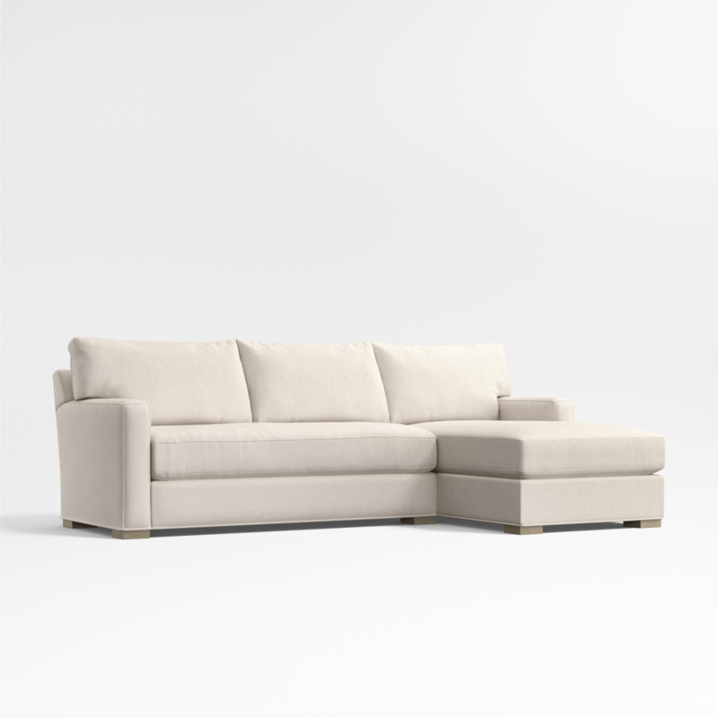 Axis Classic 2-Piece Bench Sectional Sofa with Chaise Lounge - image 10 of 12