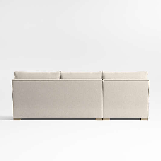 Axis Classic 2-Piece Bench Sectional Sofa with Chaise