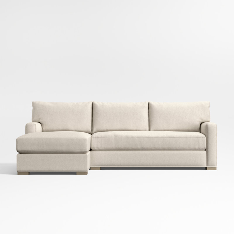 Axis Classic 2-Piece Bench Sectional Sofa with Chaise Lounge - image 0 of 12
