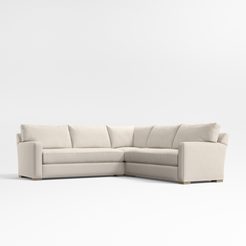 Axis Classic 3-Piece L-Shaped Bench Sectional Sofa - image 0 of 12