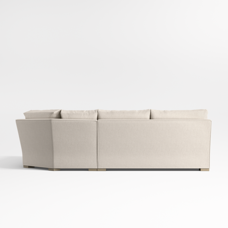 Axis Classic 3-Piece L-Shaped Wedge Bench Sectional Sofa - image 12 of 12